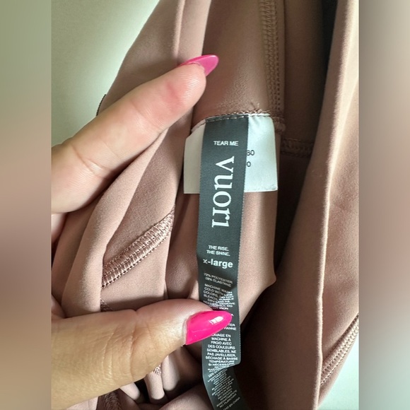 NWT Vuori Women's Active Colorblock Studio Legging AC9 Light Terracotta Size XL - Picture 5 of 7